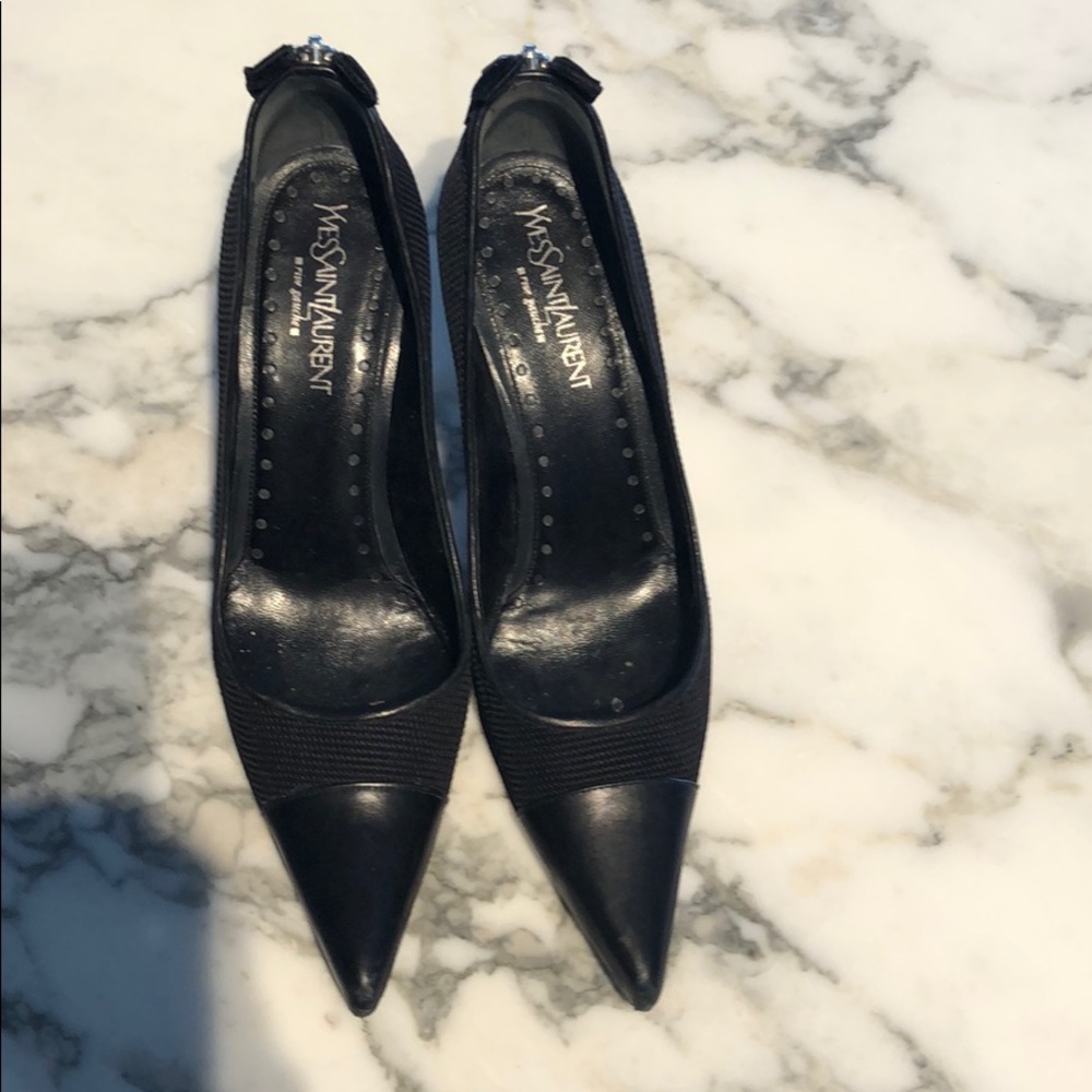Saint Laurent rive gauche Pumps